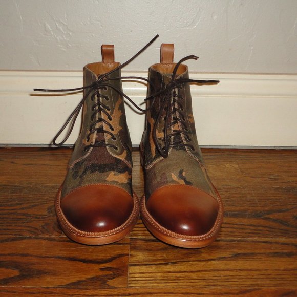 Taft Other - TAFT Men's "The Saint Boot in Camo" Lace Up Dress Boots Size 41 (US 8)